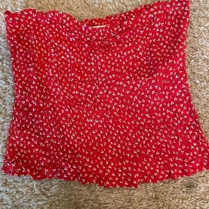 Red Tube Top